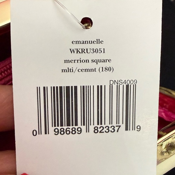 Kate Spade Merrion Square 'Bonjour Monsieur' Emanuelle Clutch, Multi/Cement - Picture 6 of 9